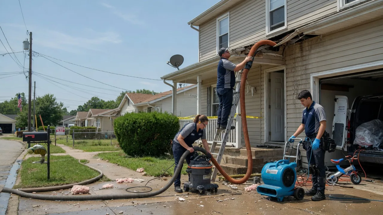 Water Damage Restoration in Staffordsville, VA near me